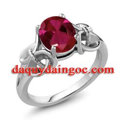 NHẪN BẠC Ý ĐÁ AGATE