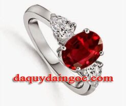 NHẪN VÀNG NỮ ĐÁ RUBY AGATE