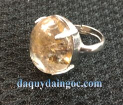 NHẪN BẠC Ý ĐÁ THẠCH ANH