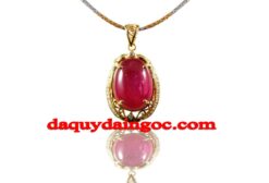 MẶT DÂY CHUYỀN ĐÁ RUBY