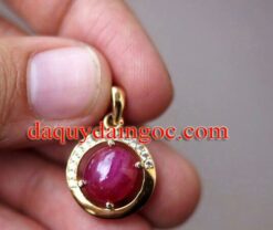 MẶT DÂY CHUYỀN ĐÁ RUBY