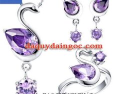 BÔNG TAI ĐÁ AMETHYST