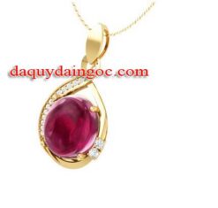 MẶT DÂY CHUYỀN ĐÁ RUBY