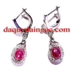 BÔNG TAI ĐÁ RUBY