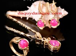 BỘ TRANG SỨC ĐÁ RUBY