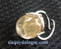 NHẪN BẠC Ý ĐÁ THẠCH ANH