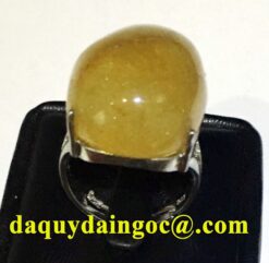 NHẪN THẠCH ANH TÓC VÀNG