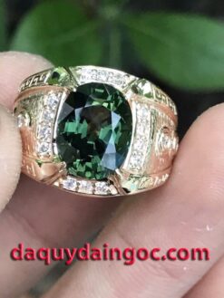NHẪN VÀNG 18K ĐÁ EMERALD