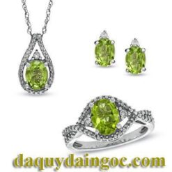 BỘ TRANG SỨC ĐÁ PERIDOT