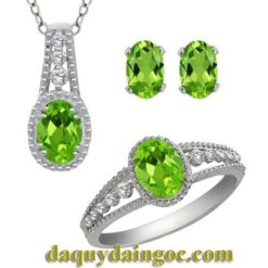 BỘ TRANG SỨC ĐÁ PERIDOT
