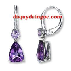 BÔNG TAI ĐÁ AMETHYST
