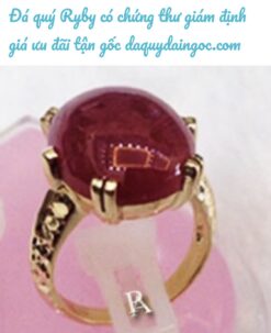 ĐÁ RUBY CÓ GIÁM ĐỊNH 1