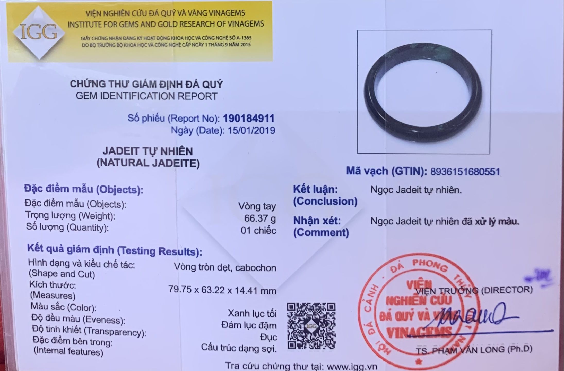 Vòng Cẩm thạch 4