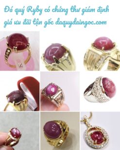 ĐÁ RUBY CÓ GIÁM ĐỊNH 6