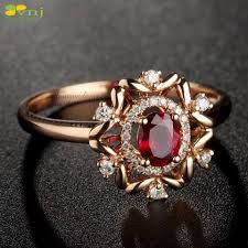 NHẪN VÀNG NỮ ĐÁ RUBY ( Hồng Ngọc Lựu)