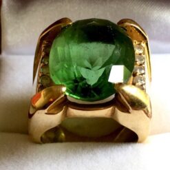 NHẪN VÀNG 18K EMERALD( NGỌC LỤC BẢO)