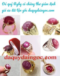 ĐÁ RUBY CÓ GIÁM ĐỊNH 14