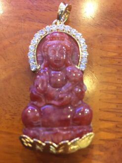MẶT DÂY CHUYỀN ĐÁ QUÝ RUBY