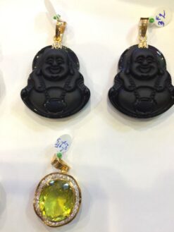 MẶT DÂY CHUYỀN ĐÁ OBSIDIAN