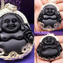 MẶT DÂY CHUYỀN ĐÁ OBSIDIAN